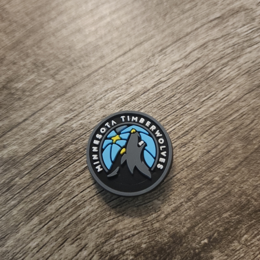 Minnesota Timberwolves NBA Croc Charm Jibbitz Men Women Kids NEW